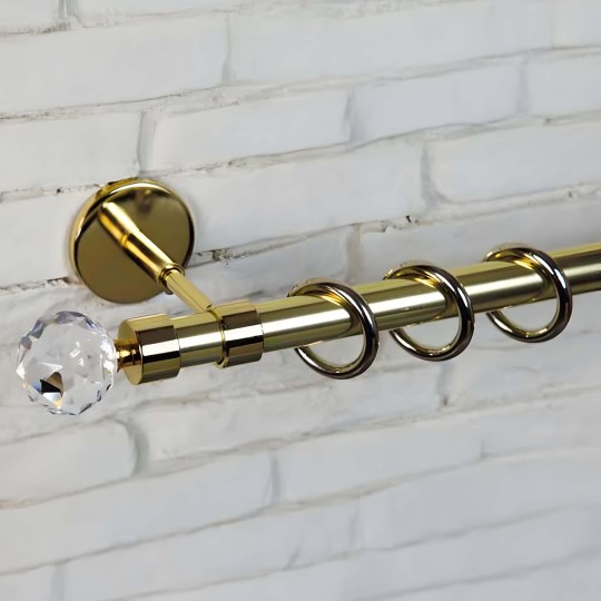 Safir Başlık Akuamarin Gold Metal Rustik